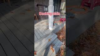 Decking stain homeimprovement paintingrenovation [upl. by Dirk83]