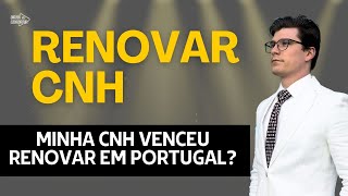 CNH VENCIDA POSSO RENOVAR EM PORTUGAL Ep 1231 [upl. by Ahsel]