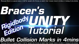 Bullet Collision Marks Rigid Body Edition [upl. by Teddman29]