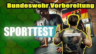 Vorbereitung auf den SPORTTEST der BUNDESWEHR  So geht´s [upl. by Odraccir]