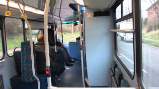 Rare ride aboard a Hybridelectric bus Thorpe BaySouthend [upl. by Chobot277]