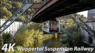 ⁴ᴷ⁶⁰ Wuppertal Schwebebahn Observations of Germanys Suspension Railway [upl. by Territus]