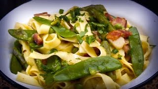 Recette  pâtes gourmandes à la carbonara [upl. by Pius358]