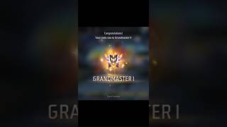 Fir se grand master done ⚡⚡freefire shortsfeed ffbrrankpush ffshorts [upl. by Ettenyl]