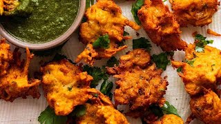 Pakora Indian Vegetable Fritters [upl. by Nelra]