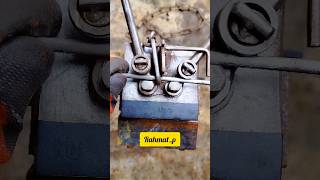 The chain produced by this tool is very perfect welding shortvideos diy machine feedshorts [upl. by Lyns]