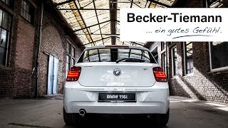 Der BMW 116i MIXit  Vorgestellt von Autohaus BeckerTiemann [upl. by Anatak]