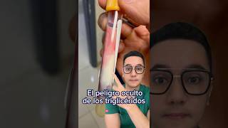 El peligro oculto de tener elevado los triglicéridos en sangre medicina shorts [upl. by Orel]