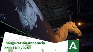 Inauguración Andalucía en FITUR 2024 [upl. by Bear]