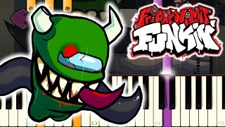 Ejected  Friday Night Funkin VS Impostor V3 Piano Tutorial [upl. by Ynetsed]