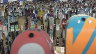 NM Ski Swap Hits Expo NM [upl. by Odrautse]