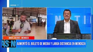 Mendoza Aumenta el Boleto de Media y Larga Distancia [upl. by Gaughan376]