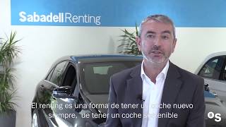 ¿Qué es el Renting  BANCO SABADELL [upl. by Whyte465]