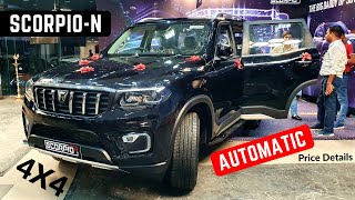 2023 Mahindra ScorpioN 4X4 Automatic Variants Price and Features Detailed Review  ScorpioN 2023 [upl. by Cyler584]