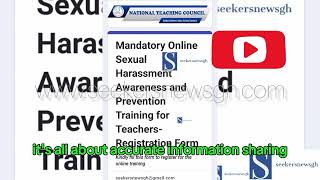 Guide to Register the Free NTC GES course Sexual harassment Awareness and Prevention for Teachers [upl. by Yelsnia]