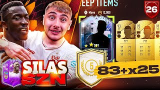 OPENING MY 83X25 PACK Silas SZN 26 [upl. by Corotto]