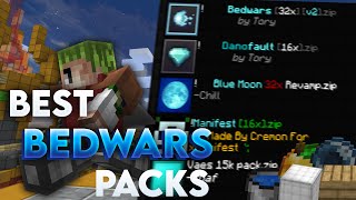 BEST BEDWARS TEXTURE PACKS 16x  32x [upl. by Naraj]