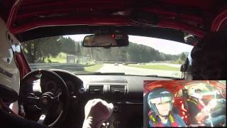 Onboard Salzburgring Racetaxi BMW 1M GTSR LaptimePerformance [upl. by Nonnair392]