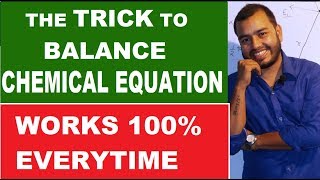 How To BALANCE any CHEMICAL EQUATION 01  Best way to Balance Chemical Equation [upl. by Nitnelav]