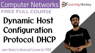 Dynamic Host Configuration Protocol DHCP  Lesson 93  Computer Networks  Learning Monkey [upl. by Biancha737]