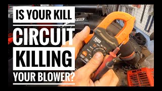 How to diagnose ignition coil on leaf blower [upl. by Aneekas]