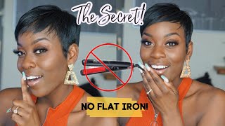 MUST TRYTHE QUICKEST WAY TO STYLE YOUR PIXIE Short Hair Tutorial Roxy Bennett [upl. by Giddings478]