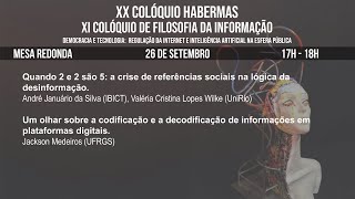 Comunicação Coordenada  26092024  1700  XIX Colóquio Habermas e XI Colóquio de Filosofia [upl. by Ayak845]