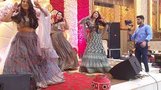 Grooms sisters dance performance on wedding Sangeet [upl. by Livvyy]