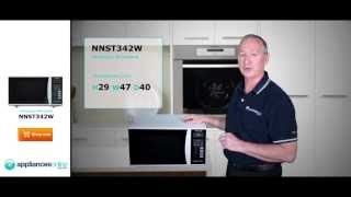 Panasonic Microwave NNST342W reviewed by a product expert  Appliances Online [upl. by Saerdna]