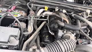 2007 Jeep Wrangler Sahara engine [upl. by Yecal561]