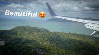 LANDING into Langkawi Island 😍  Windy landing [upl. by Yenffit]