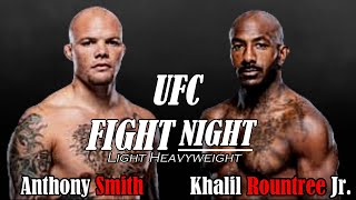 Smith vs Rountree Jr UFC The Fight That Changed Everything [upl. by Ahsaret]