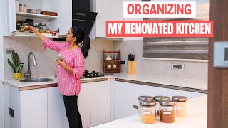 Organizing My Renovated Kitchen  Kitchen Organization Ideas  Simplify Your Space [upl. by Curran]