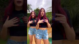 Maria Emanuelly e Maria Nicolly dançando no tik tok [upl. by Eelyrag]