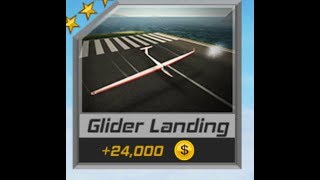 Glider Landing  Flight Pilot Simulator  Best plane aeroplane Sim [upl. by Nahaj]