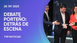 Debate porteño 2023 el detrás de escena y lo que no se vio en la pantalla [upl. by Johppah230]