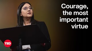 Courage the Most Important Virtue  Bari Weiss  TED [upl. by Akiemat]