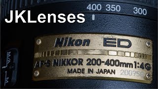 Nikon 200400mm f4 Full Review and Test  Part 1 of 3 [upl. by Hochman]