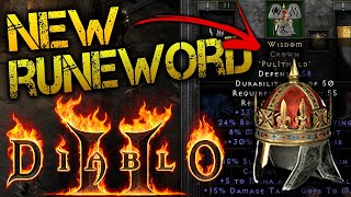 NEW RUNEWORD HELM on JAVAZON  Diablo 2 Resurrected [upl. by Eniahpets]