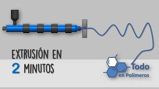 Extrusion En Dos Minutos  Todo En Polímeros [upl. by Saoj]