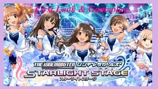 The Idolmaster Cinderella Girls Starlight Stage First Look amp Gameplay [upl. by Kauppi]