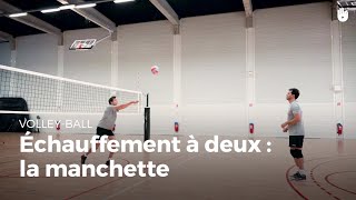 Echauffement à deux  la manchette  VolleyBall [upl. by Isiad]