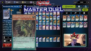 YuGiOh Master Duel Amorphage Magician Deck Profile [upl. by Xella]