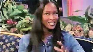 Naomi Campbell   Jay Leno Tonight Show [upl. by Namyl]