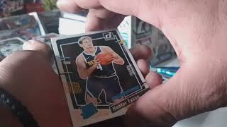 NEW RELEASE 202324 Panini NBA Donruss Basketball Trading Cards Mega Box Rip [upl. by Kayley259]