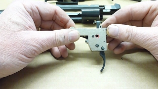 Howa 1500 HACT Trigger Job reducing the trigger pull weight [upl. by Lorin]