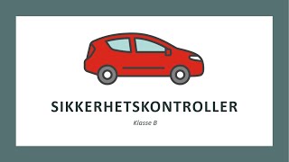 Klasse B Sikkerhetskontrollspørsmål  Alt du trenger å vite om sikkerhetskontrollspørsmål [upl. by Erasaec]