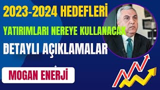 MOGAN ENERJİ PATRONU 20242025 HEDEFLERİNİ AÇIKLADI mogan [upl. by Eislek]