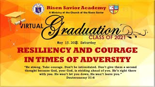 VIRTUAL GRADUATION 20202021 RISEN SAVIOR ACADEMY [upl. by Selda]