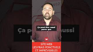 Frais ponctuels et imprévisibles pour un site Web [upl. by Prochoras]